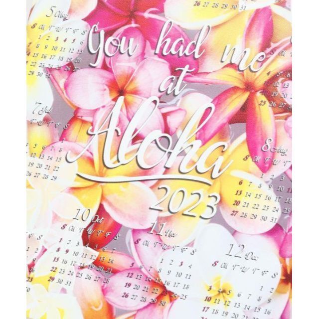KAHIKO(カヒコ)の大特価 ハワイアンカレンダー 2023 フォトカレンダーL  2023カレンダー インテリア/住まい/日用品の文房具(カレンダー/スケジュール)の商品写真