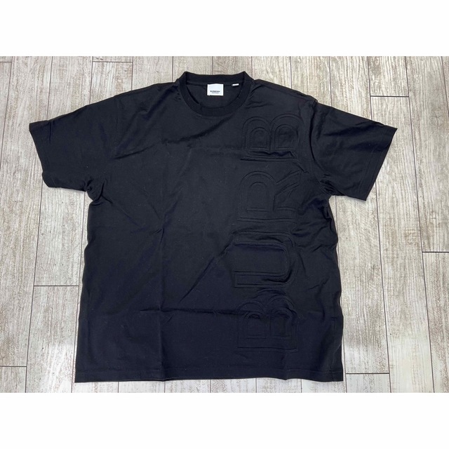 ☆バーバリー☆ロンドンイングランド☆クルーネックTシャツ☆ブラック