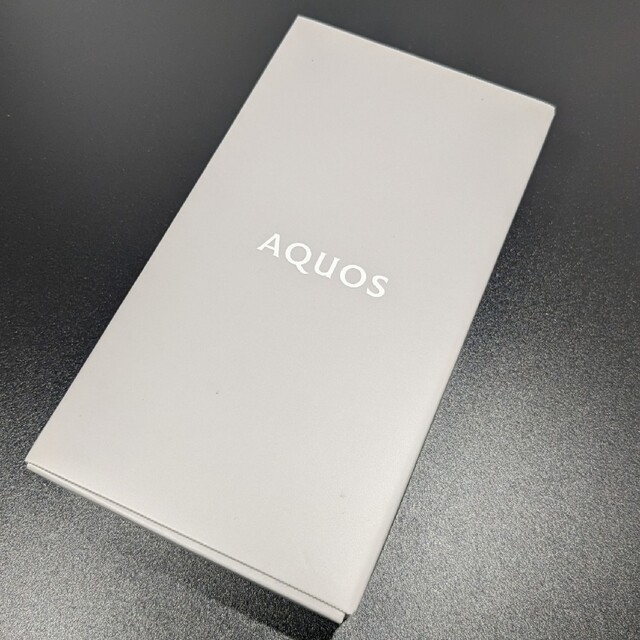 フラワープリント SHARP AQUOS sense6 SH-RM19 64GB シルバー おまけ