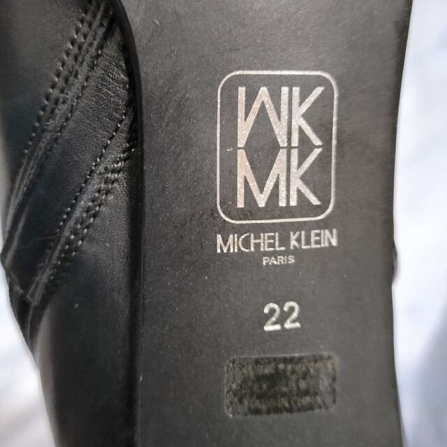 MICHEL KLEIN(ミッシェルクラン)の【★送料無料★新品訳アリ品★お買い得♪】ミッシェルクラン ロングブーツ ブラック レディースの靴/シューズ(ブーツ)の商品写真