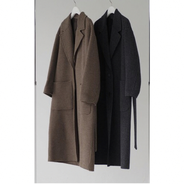 na.e London Check Coat ロンドンチェックコート - 3