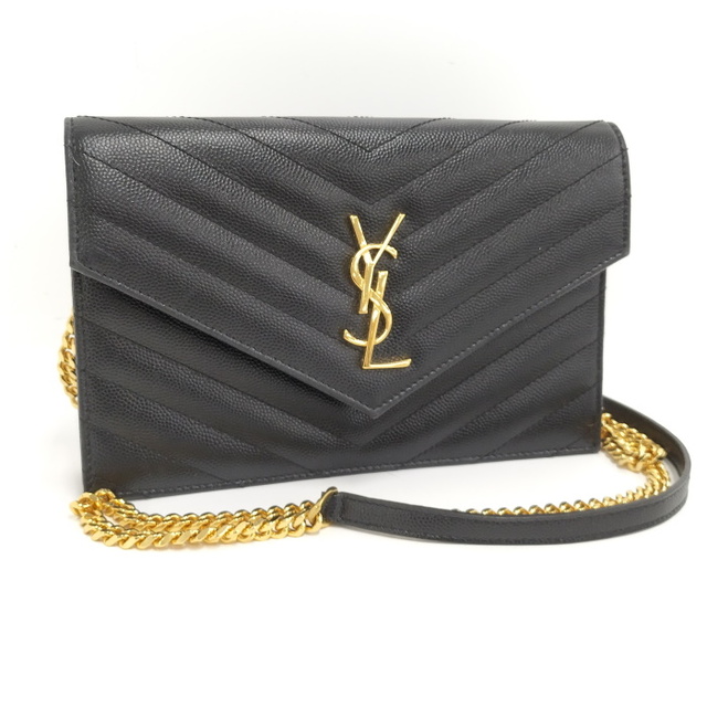 Yves Saint Laurent チェーンウォレット 財布 ショルダーバッグ