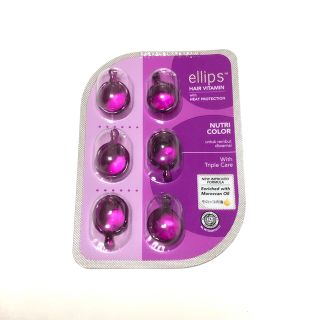 エリップス(ellips)の【新品】ellips エリップス ヘアオイル トリートメント 6個(オイル/美容液)