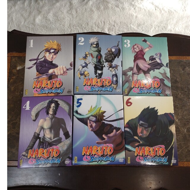 値下げNARUTO疾風伝DVD BOX①と②