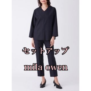 ミラオーウェン(Mila Owen)のmila owen プルオーバー テーパー パンツ セットアップ (セット/コーデ)