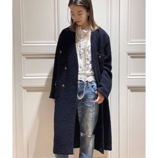 ドゥーズィエムクラス ネイビー ロングコート(レディース)の通販 200点