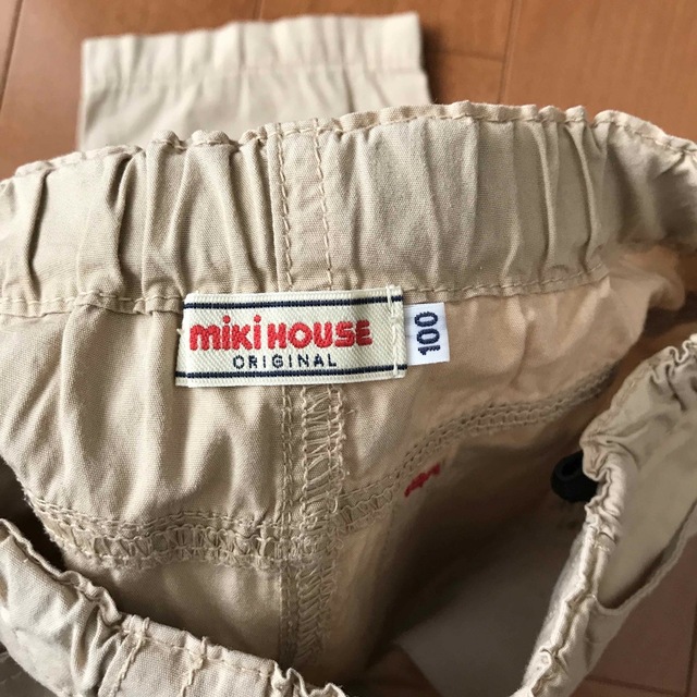 mikihouse(ミキハウス)の【100サイズ】Miki House 7分丈パンツ キッズ/ベビー/マタニティのキッズ服男の子用(90cm~)(パンツ/スパッツ)の商品写真