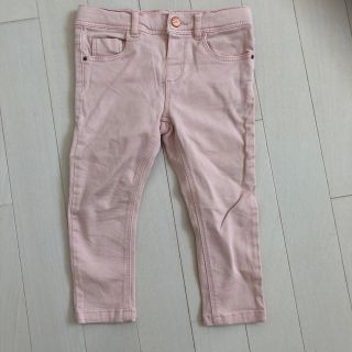 ザラキッズ(ZARA KIDS)のZARA baby 薄ピンクパンツ86cm(パンツ)