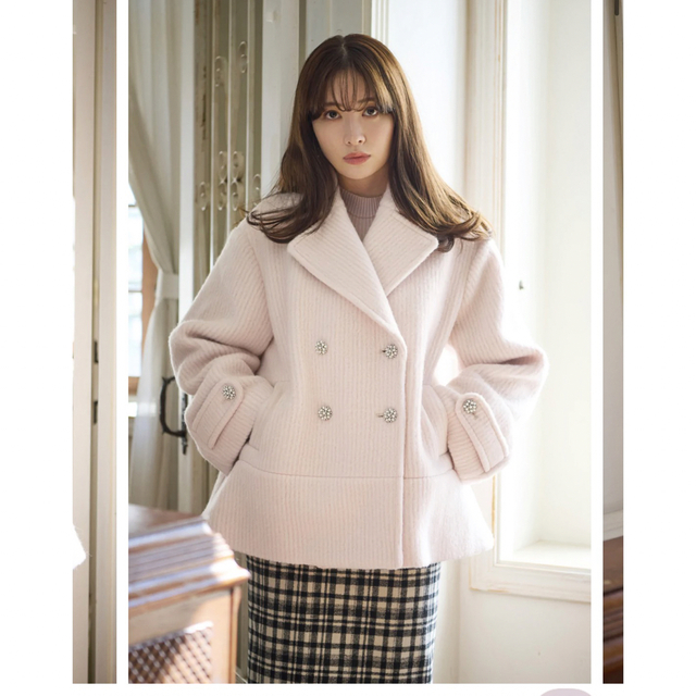 Herlipto ????Odette Wool-Blend Coat????新品タグ付き レディース ...