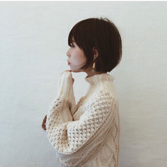 JUNMIKAMI ボディスーツニット コットン アウター - coroi.mu