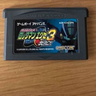 カプコン(CAPCOM)のロックマンエグゼ 3 BLACK カセットのみ GBA アドバンス(携帯用ゲームソフト)