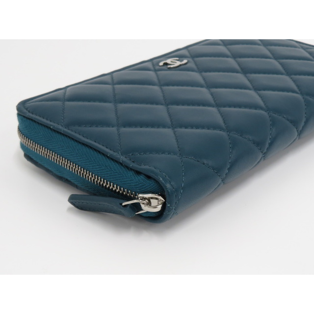 CHANEL(シャネル)のシャネル クラシック ロング ジップウォレット マトラッセ ラムスキン レディースのファッション小物(財布)の商品写真
