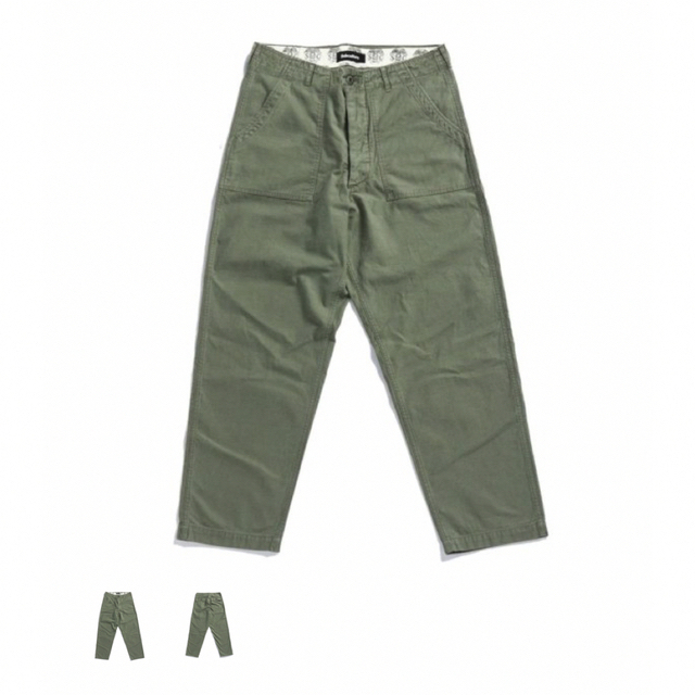送料無料 SC-SubCulture-/FATIGUE サブカルチャー PANTS ワークパンツ+