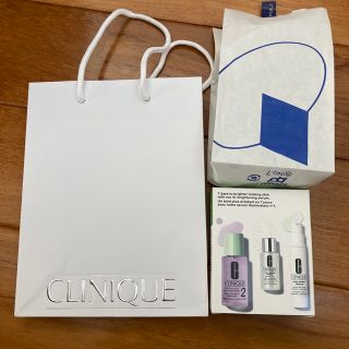 クリニーク(CLINIQUE)の新品　クリニーク　美容液　美白化粧水　ふきとり化粧水(サンプル/トライアルキット)