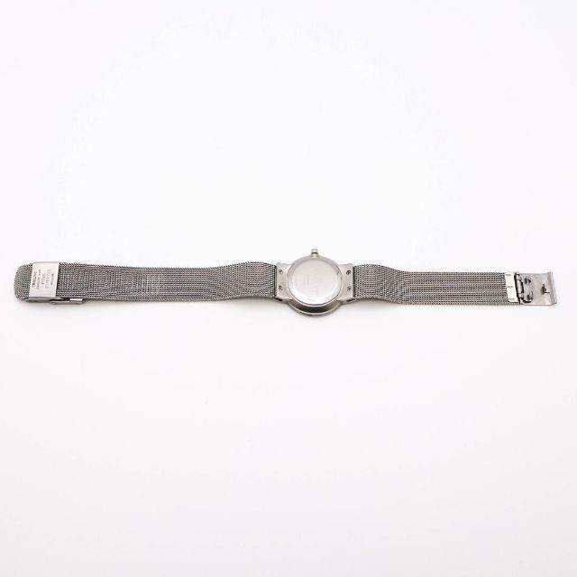 SKAGEN(スカーゲン)の《美品》SKAGEN 腕時計 シルバー ストーン 薄型 ドレスウォッチ レディースのファッション小物(腕時計)の商品写真