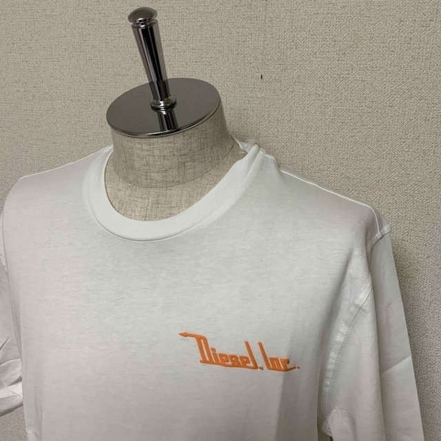 洗練されたデザインDIESEL T-JUST-G25 ホワイト XXL 新モデル