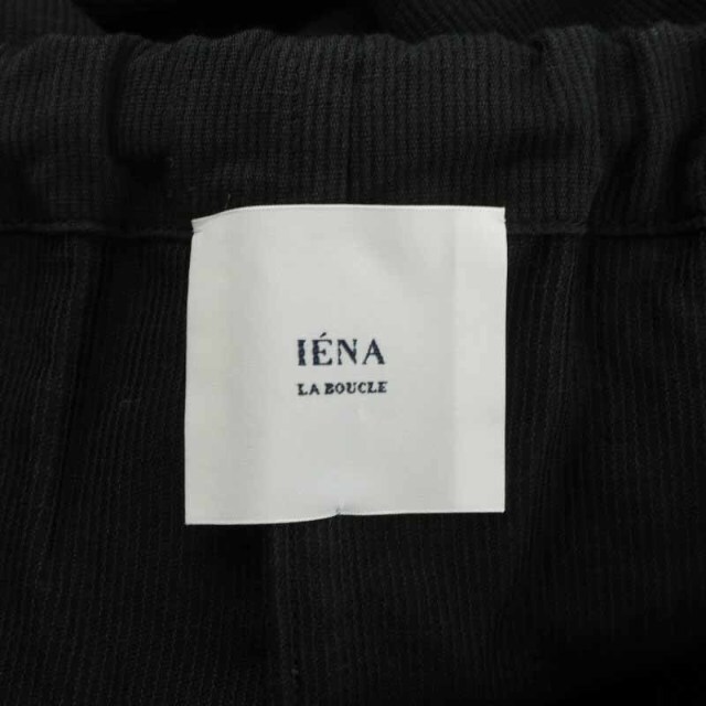 IENA(イエナ)のイエナ 20AW コードレーンニドムオールインワン サロペット 36 S 黒 レディースのパンツ(サロペット/オーバーオール)の商品写真