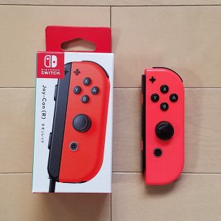 ニンテンドースイッチ(Nintendo Switch)のSwitch　Joy-Con(R)　ネオンレッド　中古(その他)