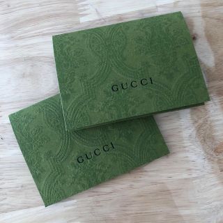 グッチ(Gucci)のGUCCI 　メッセージカード　ラッピング2枚(カード/レター/ラッピング)