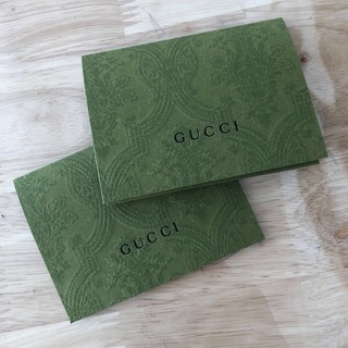 グッチ(Gucci)のGUCCI 　メッセージカード　ラッピング2枚(カード/レター/ラッピング)