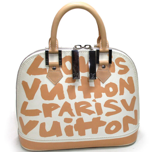 LOUIS VUITTON アルマ MM ハンドバッグ モノグラム グラフィティ