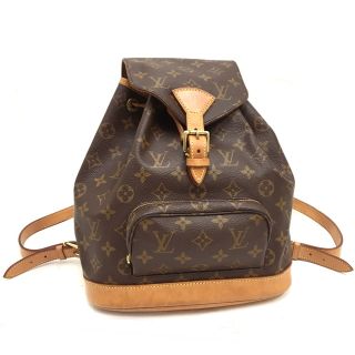 ルイヴィトン(LOUIS VUITTON)のLOUIS VUITTON リュックサック モンスリMM モノグラム(リュック/バックパック)