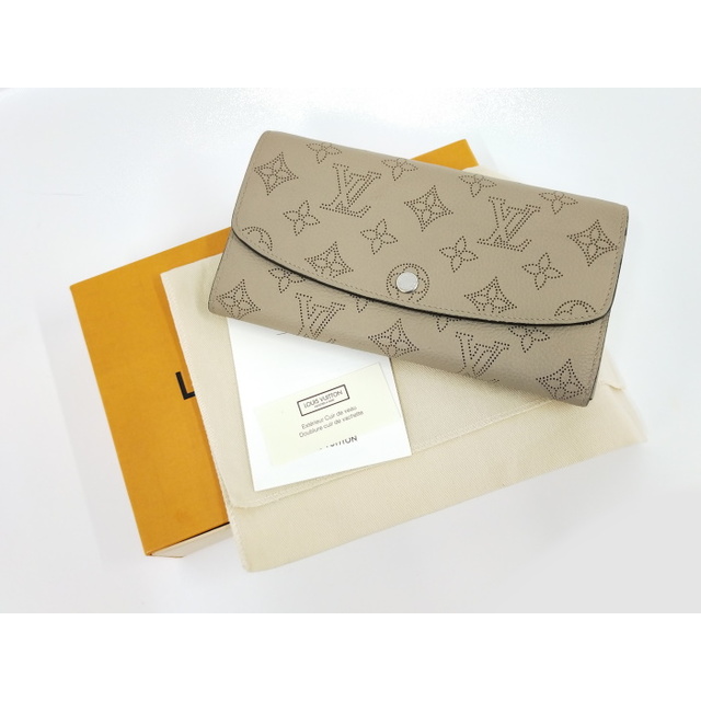 LOUIS VUITTON(ルイヴィトン)のLOUIS VUITTON ポルトフォイユ イリス マヒナ 長財布 レザー レディースのファッション小物(財布)の商品写真