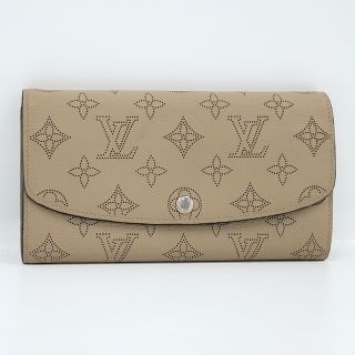 ルイヴィトン(LOUIS VUITTON)のLOUIS VUITTON ポルトフォイユ イリス マヒナ 長財布 レザー(財布)