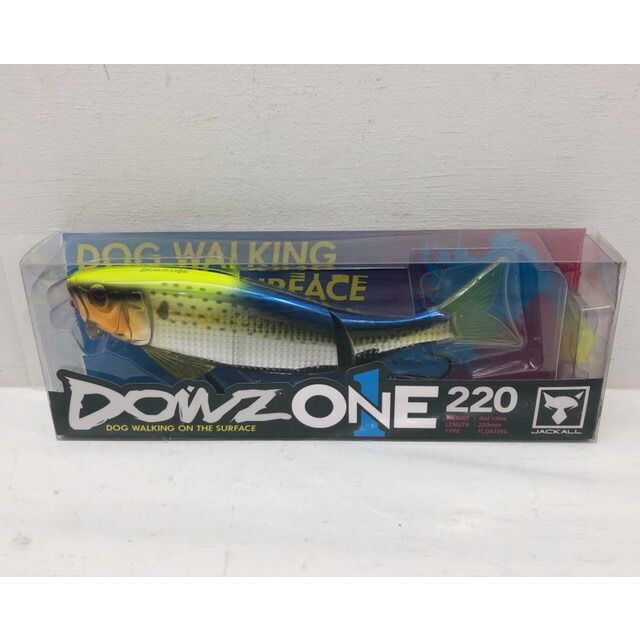 【送料無料】JACKALL/ジャッカル  DOWZONE/ダウズワン220 カラー:マルハタチャートヘッド コノシロ【007】