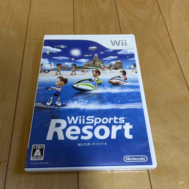 Wii(ウィー)のwii ソポーツリゾート エンタメ/ホビーのゲームソフト/ゲーム機本体(家庭用ゲームソフト)の商品写真