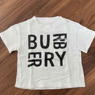 バーバリー(BURBERRY)のバーバリー　ロゴ　半袖　Tシャツ(Ｔシャツ)