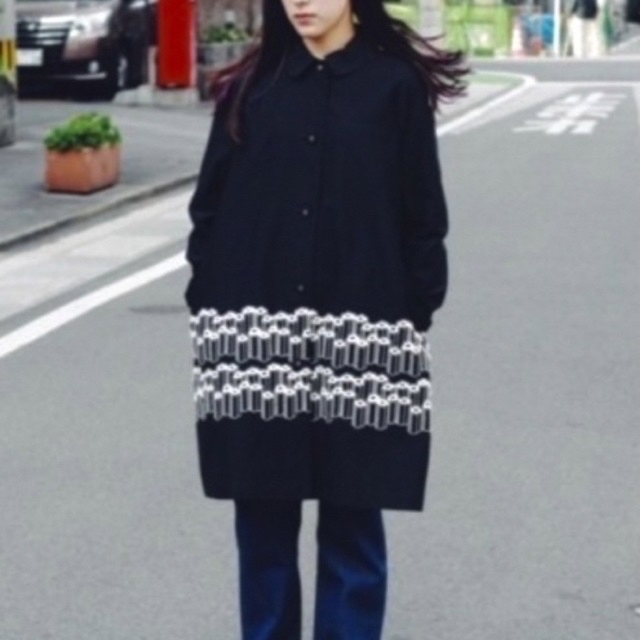ミナペルホネン flower step コート 新品タグ付き ミナペルホネン flower step コート 新品タグ付き