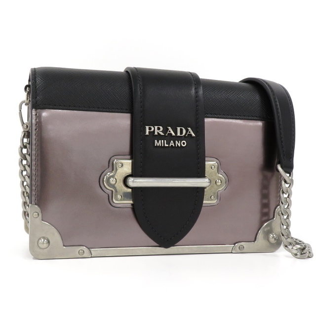 PRADA(プラダ)のPRADA チェーンショルダーバッグ CAHIER サフィアーノ レザー レディースのバッグ(ショルダーバッグ)の商品写真