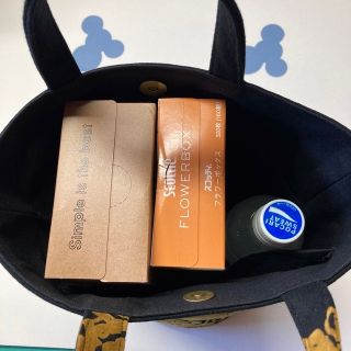 ミナペルホネン ハンドメイド 丸底トートバッグ flower nest
