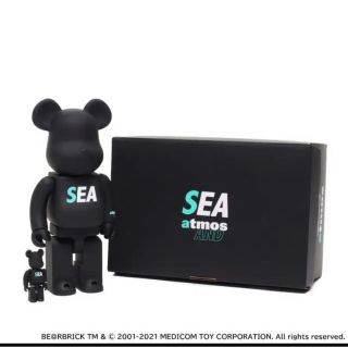 BE@RBRICK atmos WIND AND SEA 100％&400％(その他)