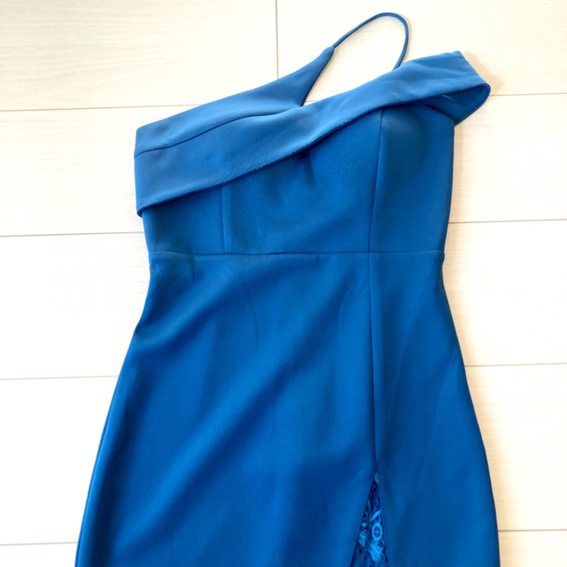 キャバドレス ワンショルダー レディースのフォーマル/ドレス(ナイトドレス)の商品写真