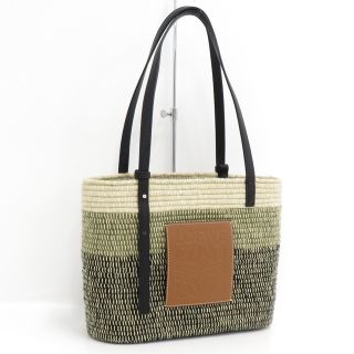 LOEWE - LOEWE スクエア バスケット かごバッグ スモール トート