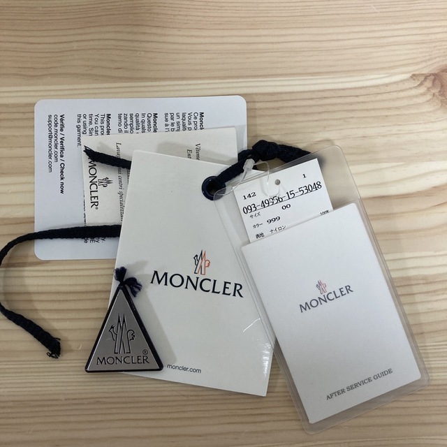 MONCLER - モンクレール タグ MONCLER モンクレール タグの通販 MONCLER - モンクレール タグ MONCLER モンクレール タグの通販