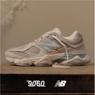 ニューバランス(New Balance)のニューバランス9060 WCG ベージュ　23cm(スニーカー)