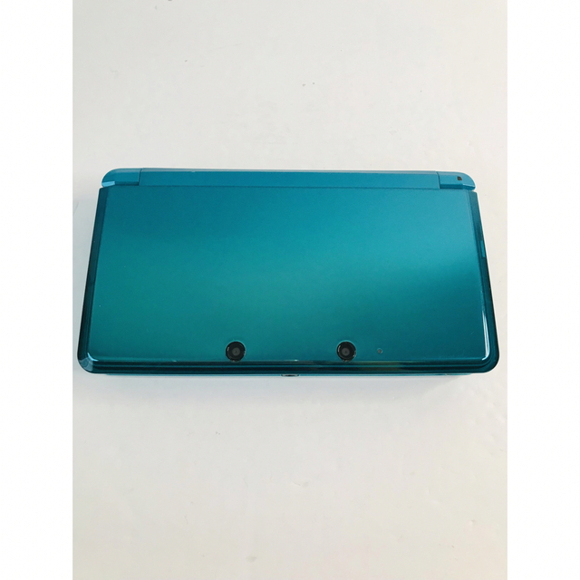 ニンテンドー3DS アクアブルー　画面極美品　Nintendo  一式セット 1