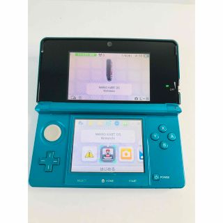 ニンテンドー3DS アクアブルー　画面極美品　Nintendo 一式セット