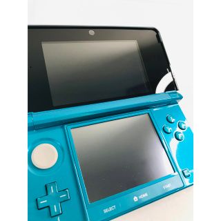 ニンテンドー3DS アクアブルー 画面極美品 Nintendo 一式セット