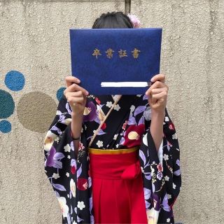 小学生 袴セット 卒業式(着物)