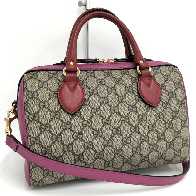 GUCCI 2WAYショルダーバッグ ボストンバッグ GGスプリーム レザー | フリマアプリ ラクマ GUCCI 2WAYショルダーバッグ ボストンバッグ GGスプリーム レザー | フリマアプリ ラクマ