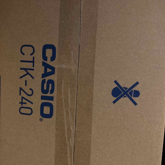 CASIO(カシオ)のCASIO CTK-240 電子キーボード 楽器の鍵盤楽器(キーボード/シンセサイザー)の商品写真