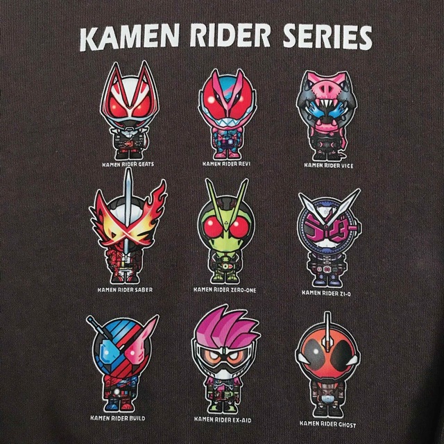 BANDAI(バンダイ)の仮面ライダー　トレーナー　匿名発送 キッズ/ベビー/マタニティのキッズ服男の子用(90cm~)(Tシャツ/カットソー)の商品写真