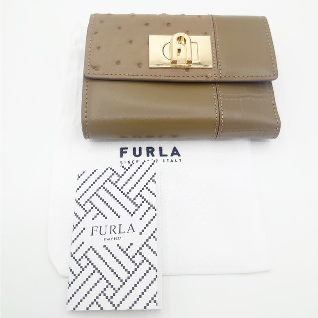 Furla - 【新品】FURLA フルラ ３つ折り 財布 カーキブラウンの通販 by ...