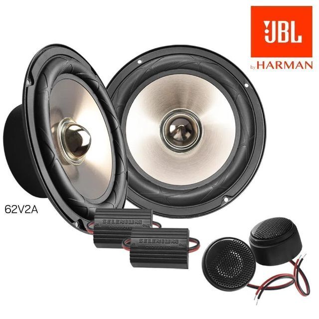 JBL 62V2A コンポーネントキットカースピーカー ツイーター 16.5cm 自動車/バイクの自動車(カーオーディオ)の商品写真