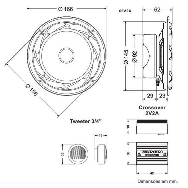 JBL 62V2A コンポーネントキットカースピーカー ツイーター 16.5cm 自動車/バイクの自動車(カーオーディオ)の商品写真