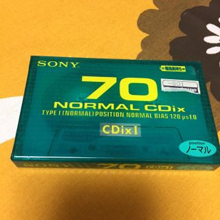 ソニー(SONY)のSONY カセットテープ 新品(その他)